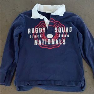 Boys navy blue Children’s Place rugby.